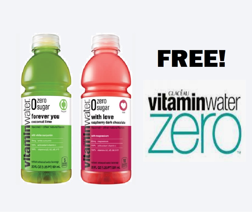 Image FREE $5 Worth of Vitaminwater Zero Sugar