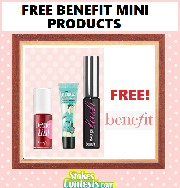 Image FREE Benefit Cosmetics Products