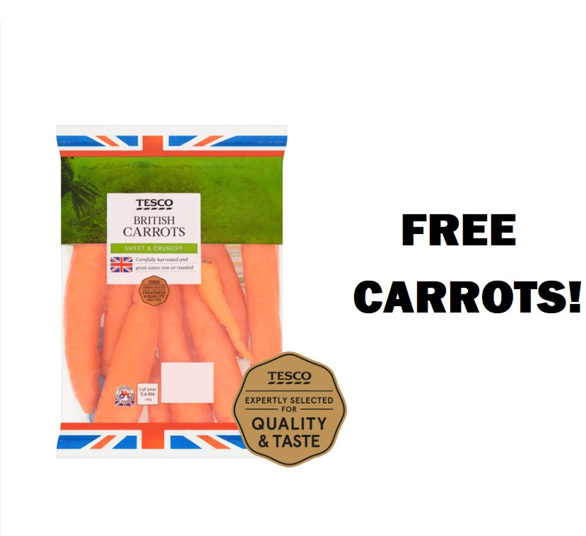 Image FREE Carrots at Tesco!