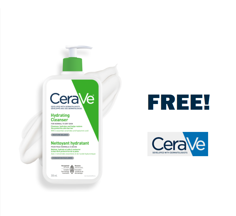 Image FREE CeraVe Hydrating Cream-to-Foam Cleanser