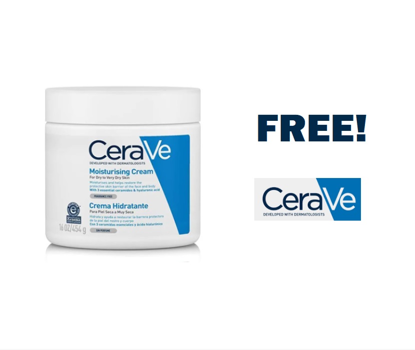 Image FREE CeraVe Moisturizing Cream no.3