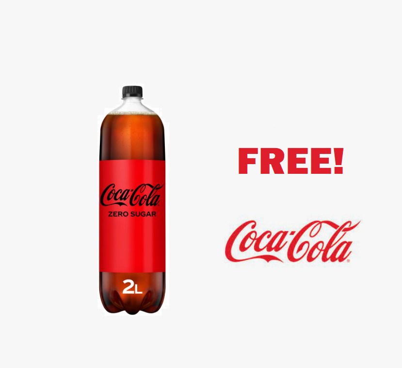 Image FREE 2L Bottle of Coke Zero Sugar