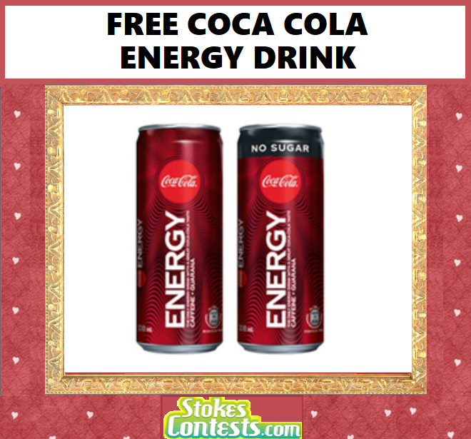 Image FREE Can of Coca-Cola Energy.