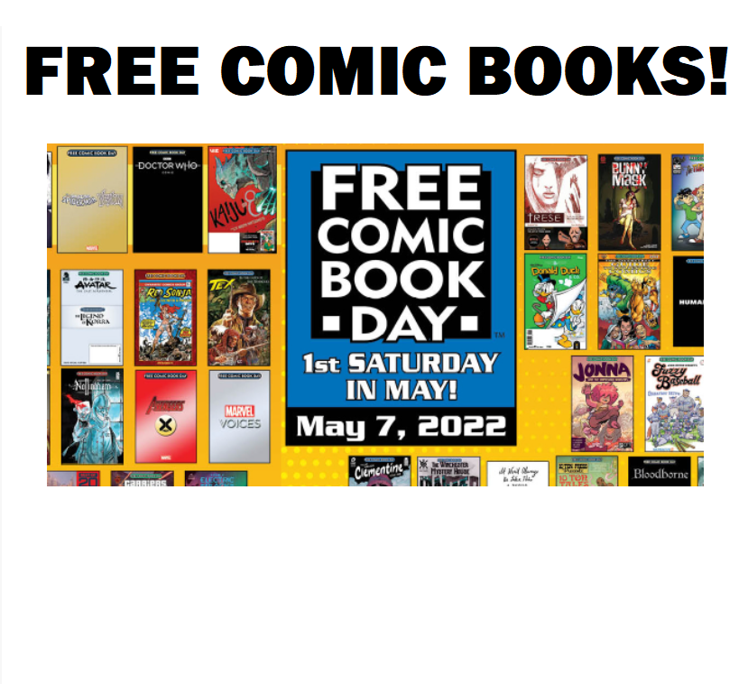 Image FREE Comic Books on May 7