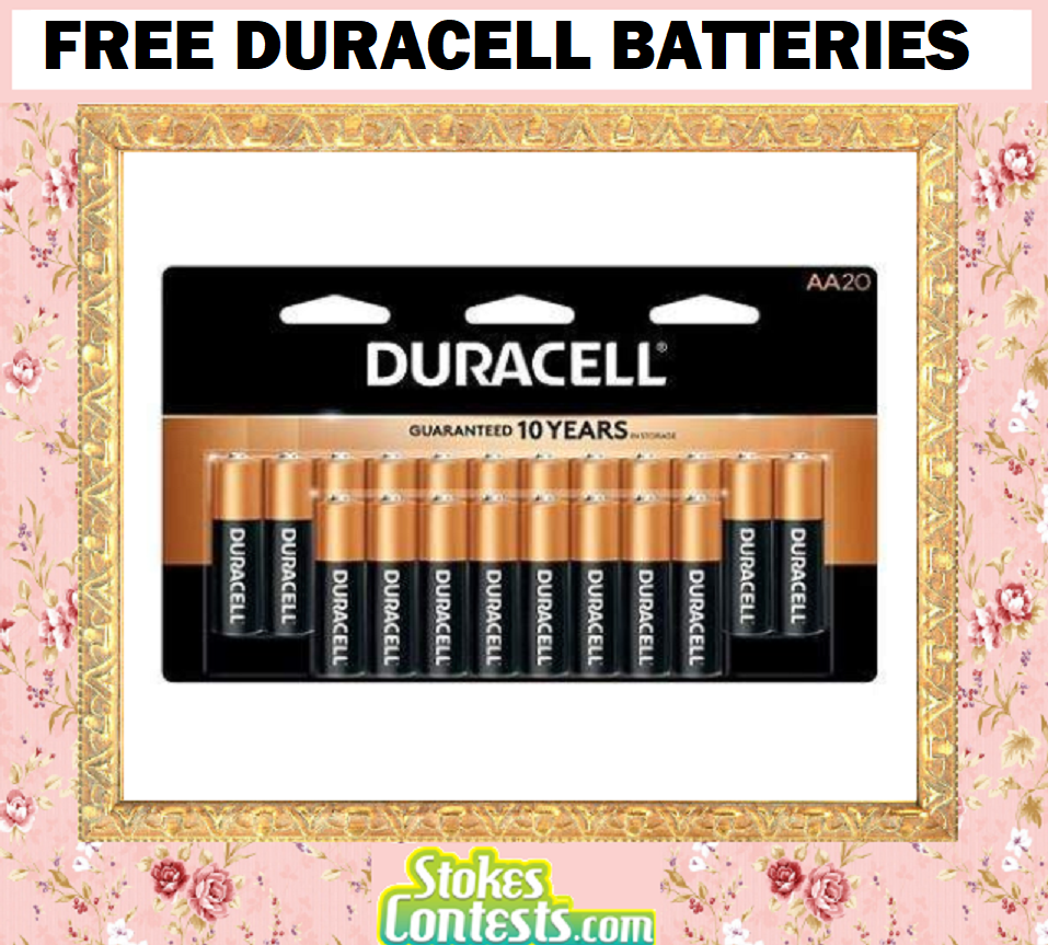 Image FREE 12 PACK of Duracell Batteries