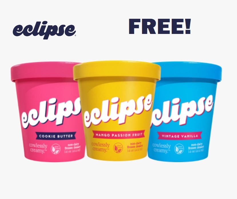 Image FREE Tub of Plant-Based Ice Cream