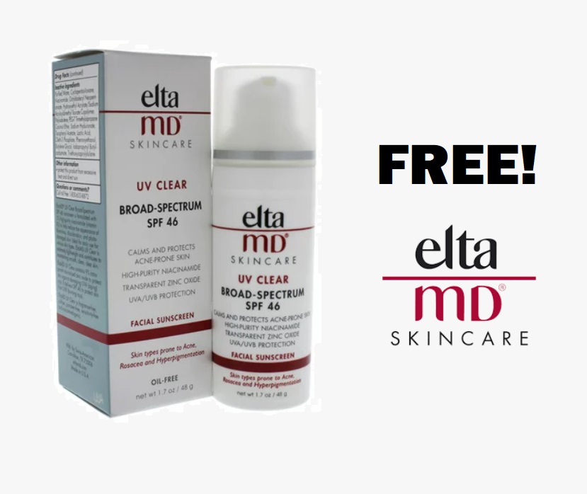 Image FREE EltaMD UV Clear Broad-Spectrum SPF 46!