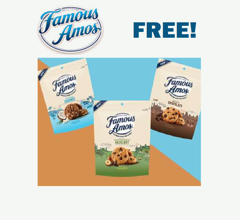 Image FREE Famous Amos Cookies!