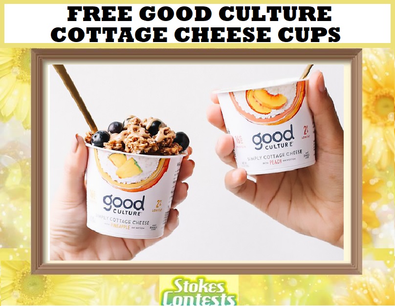 Image FREE Good Culture Cottage Cheese.