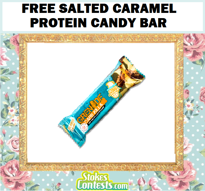 Image  FREE Salted Caramel Protein Candy Bar