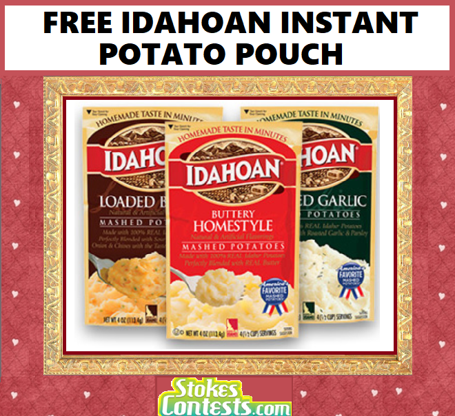 Image FREE Idahoan Potatoes Pouch TODAY!