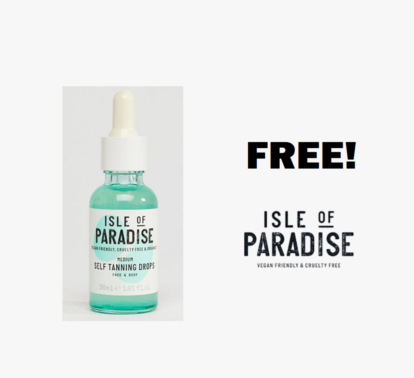 Image FREE Isle Of Paradise Self-Tanning Drops