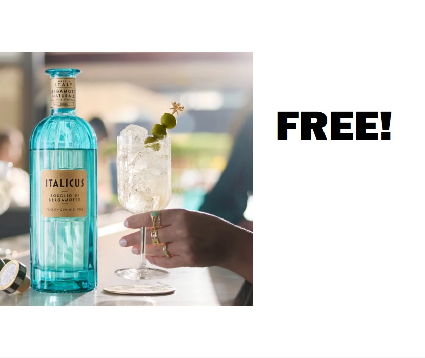 Image FREE Italicus Spritz Cocktail Drink!