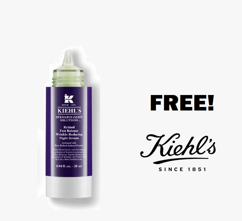 Image FREE Kiehls Retinol Fast Release Night Serum