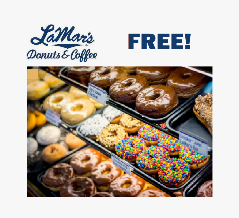 Image FREE Donut & Coffee At LaMar’s Donuts For Veterans & Active Duty Military! TODAY ONLY!