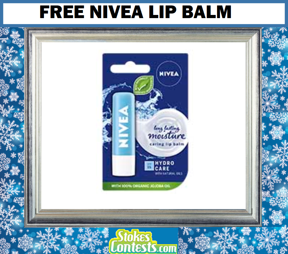 Image FREE NIVEA Lip Balm!