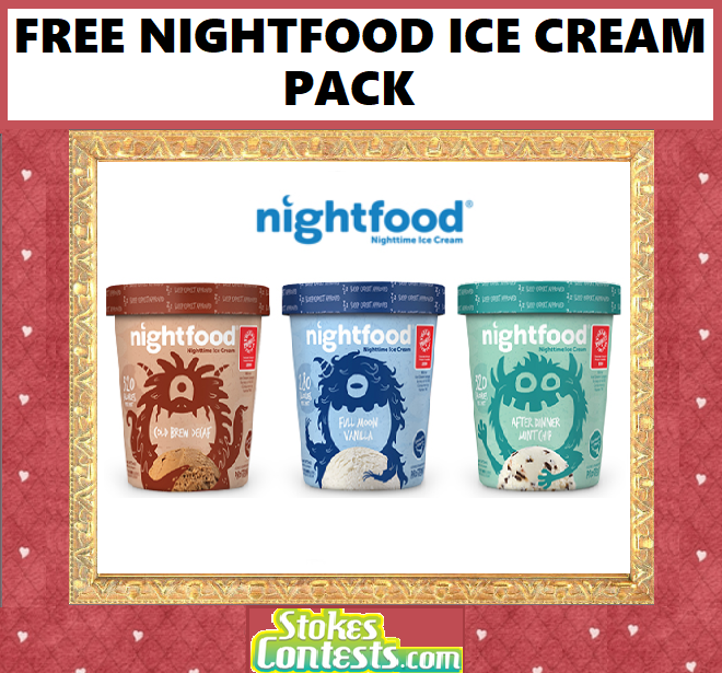 Image FREE Pint of Nightfood Ice Cream