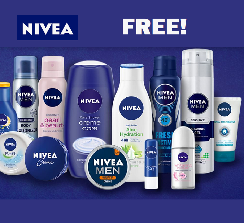 Image FREE Nivea Products!