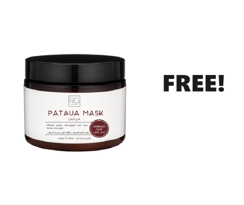 Image FREE Pataua Mask For Damaged Hair