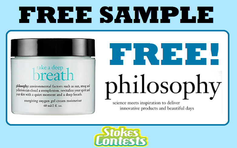 Image FREE Philosophy Deep Breath Oil-Free Gel Cream Sample