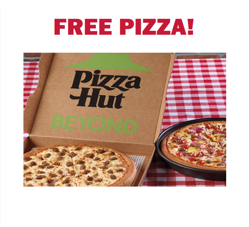 Image FREE Medium Pizza At Pizza Hut