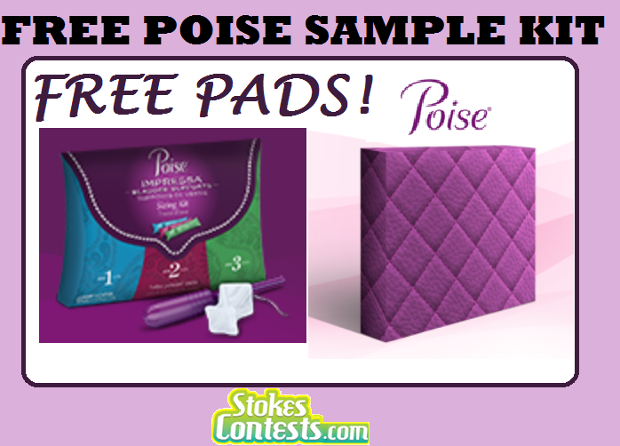 Image FREE Poise Sample Packs!