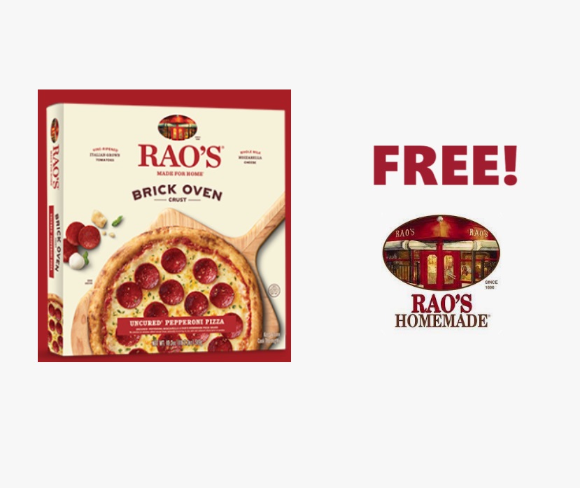 Image FREE Rao's Made for Home Brick Oven Crust Pizza