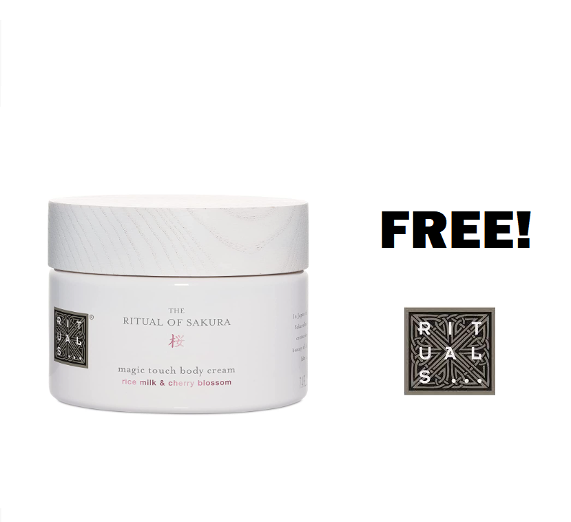 Image FREE The Ritual of Sakura Body Cream