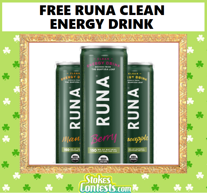 Image FREE Runa Clean Energy Drink.