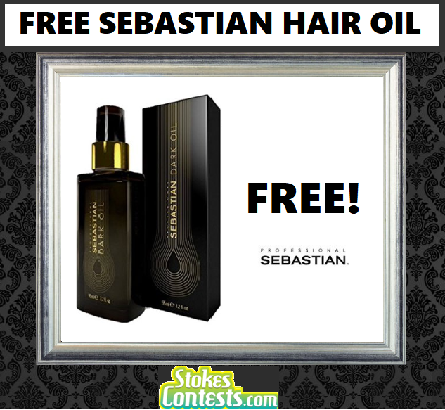 Image FREE Sebastian Dark Oil Hair Styling Oil