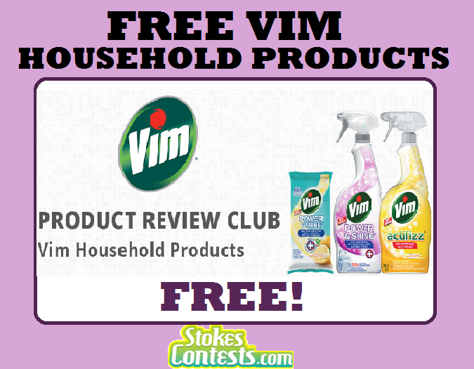 Image FREE Vim Cleaning Products