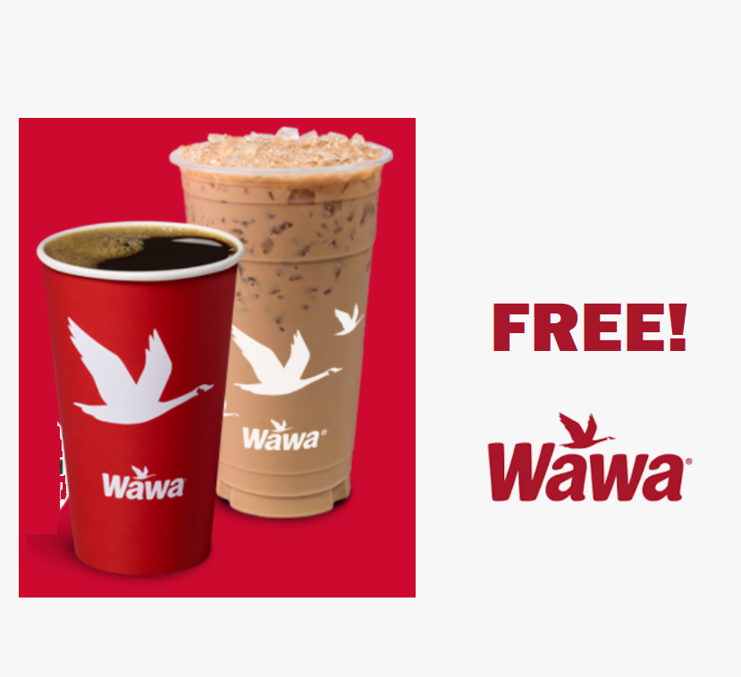 Image FREE Any Size Hot Coffee at Wawa! TODAY ONLY!