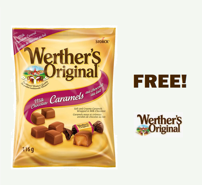 Image FREE Werthers Chocolate Caramels 