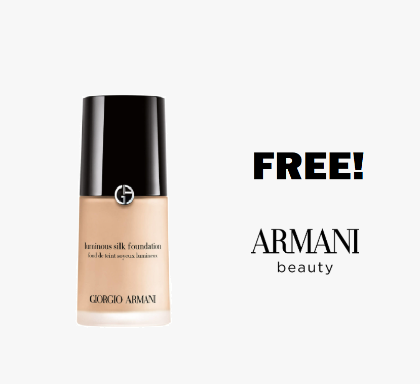 Image FREE Armani Foundation.