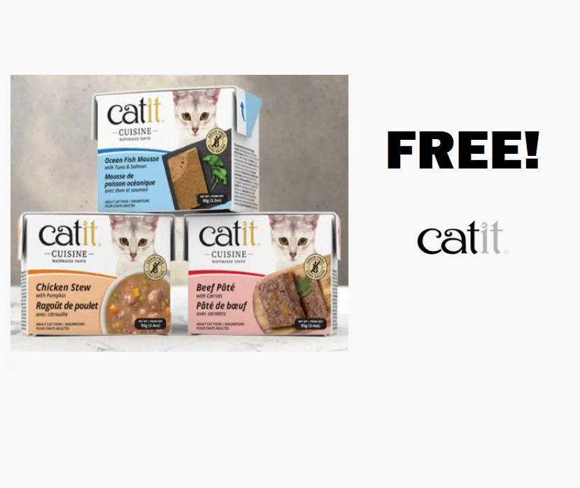 Image FREE Catit Cat Gourmet Wet Foods! (must apply)