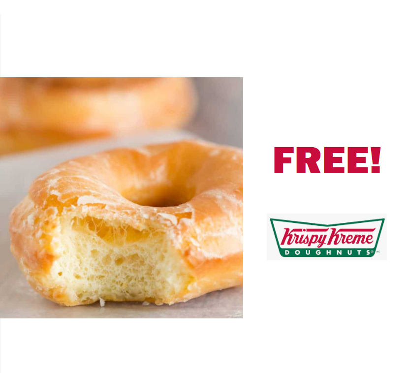 Image FREE Doughnut at Krispy Kreme On June 3 & June 10