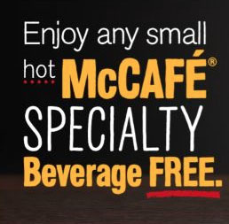 Image FREE Mcdonalds McCafe Speciality Beverage