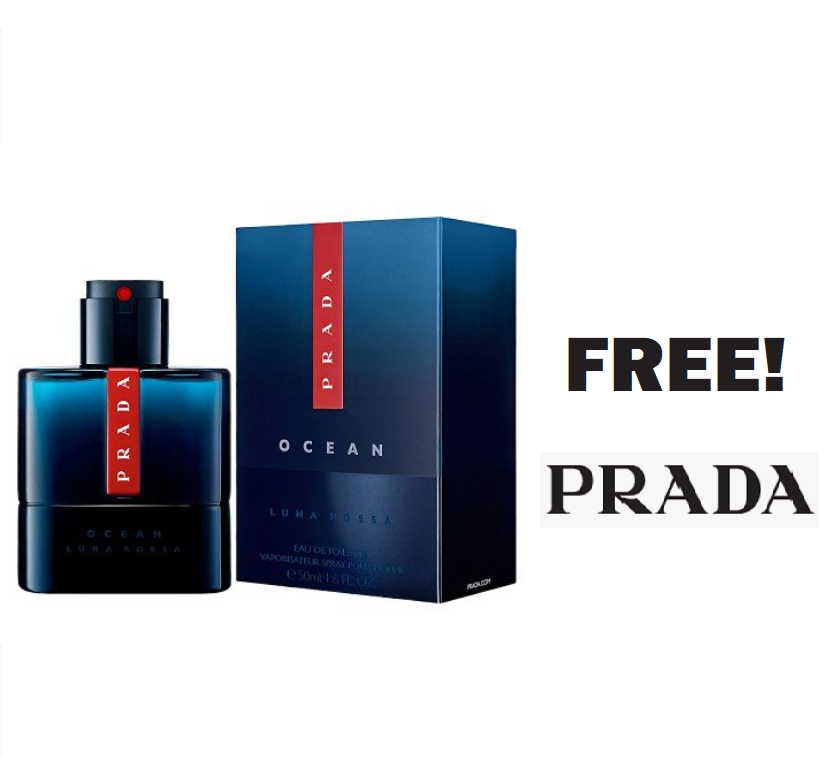 Image FREE Prada Ocean Luna Rossa Fragrance!