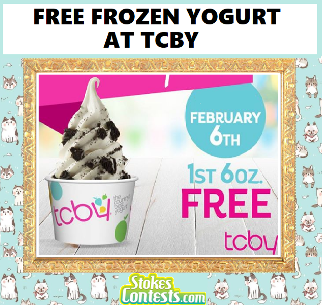 Image FREE Frozen Yogurt at TCBY