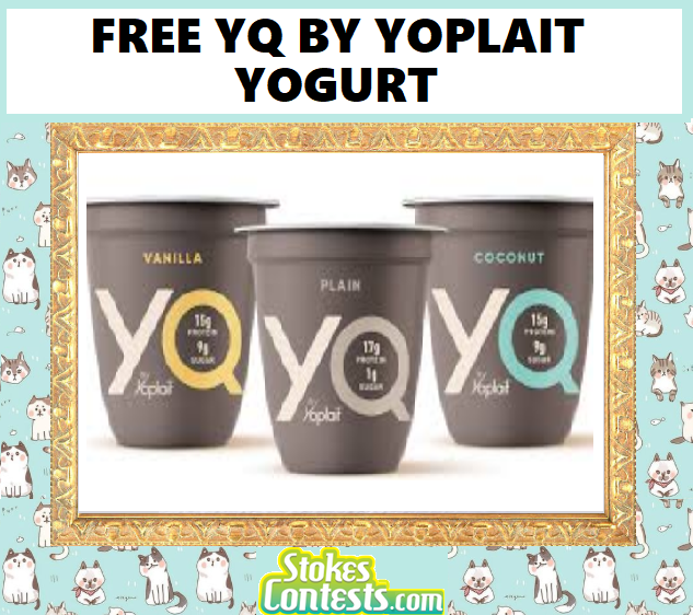 Image FREE YQ by Yoplait Yogurt!