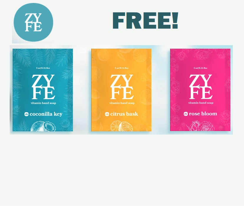 Image FREE Zyfe Soap..