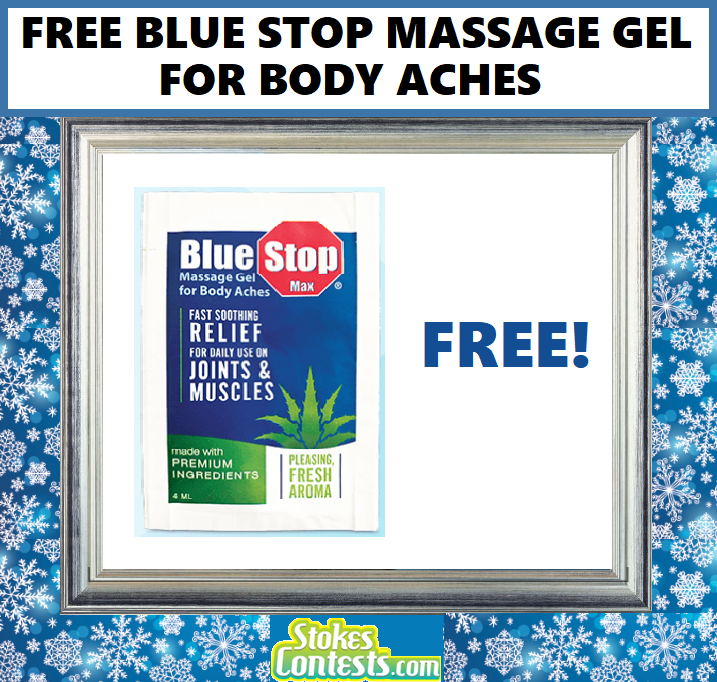 Image FREE Blue Stop Max Massage Gel