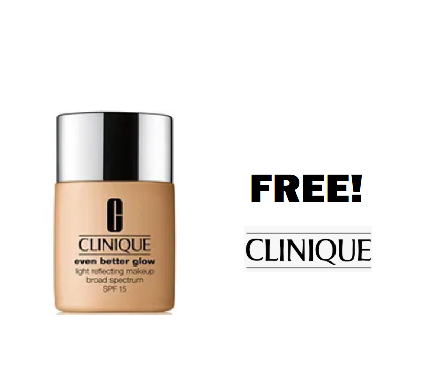 Image FREE Clinique Foundation.